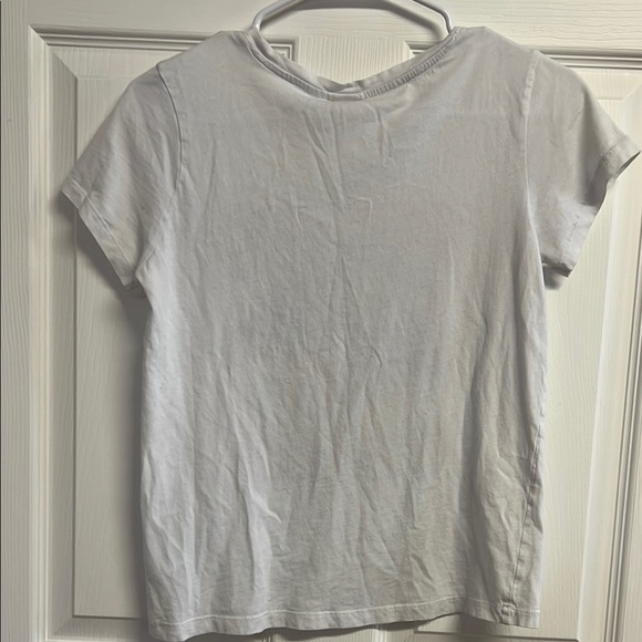 H&M White Graphic T-Shirt with Superheroes - Picture 5 of 5